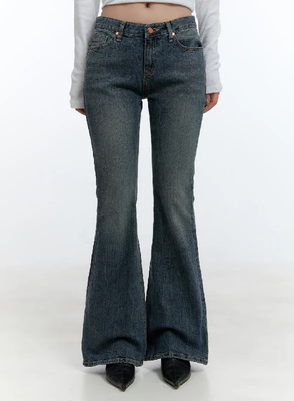 Shorts Jeans for Hot Days -Alisha Washed Flared Jeans CD420