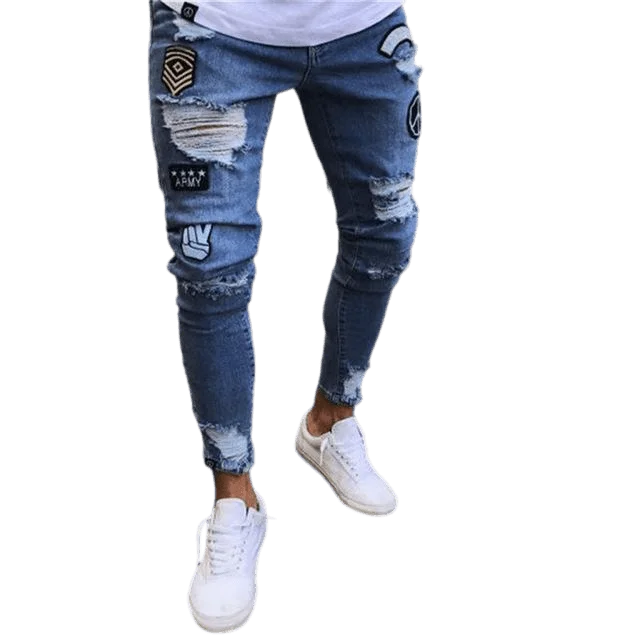 Denim Jeans for Durability -Men Jeans With Patches