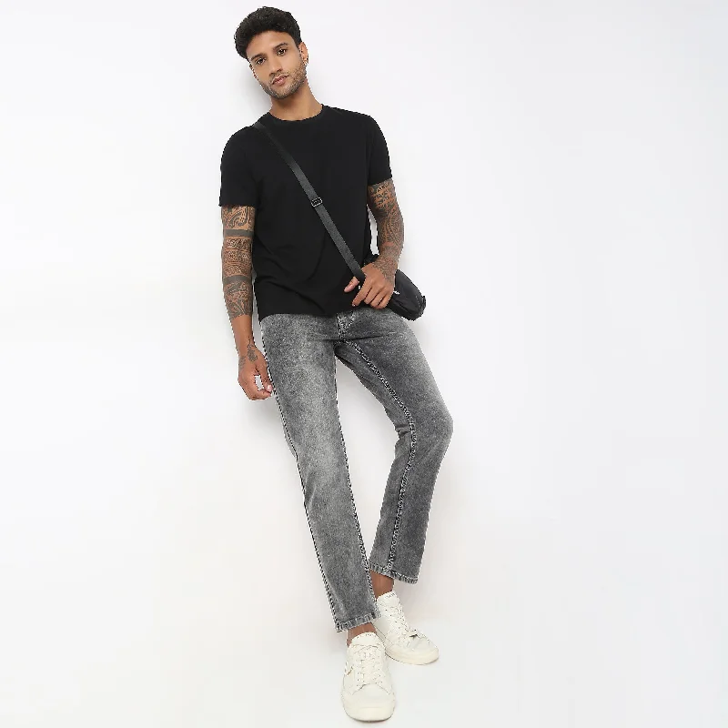 Mother's Day Jeans for Gift -Union of Denim® - Tapered Fit Fade Acid Crop Length Jeans * WoW Price *