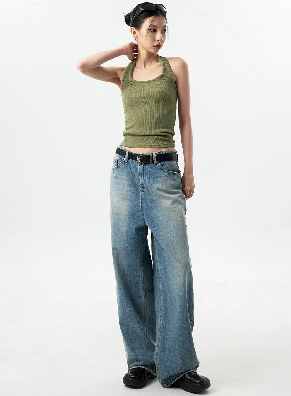 Weekend Jeans for Lazy -Oversized Jeans Unisex CY312