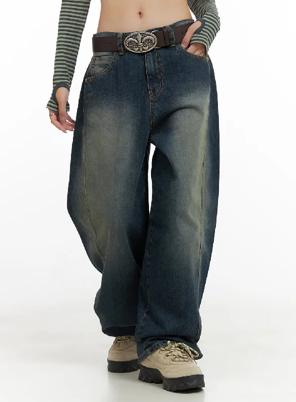 Cargo Jeans for Utility -Dolly Wide Fit Baggy Jeans CG420