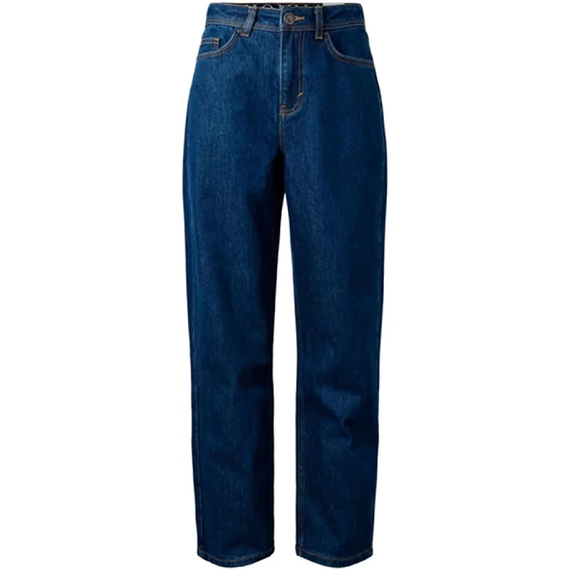 Stretch Jeans for Flexibility -HOUNd Baggy Jeans Blue Denim