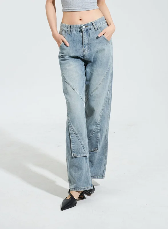 Birthday Jeans for Celebration -Baggy Jeans IY322