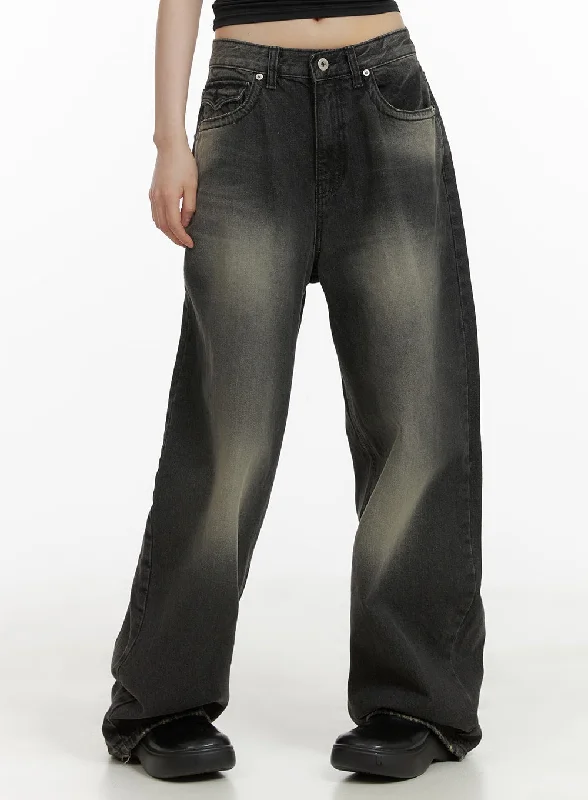 Cargo Jeans for Utility -Wide Fit Baggy Jeans CA418