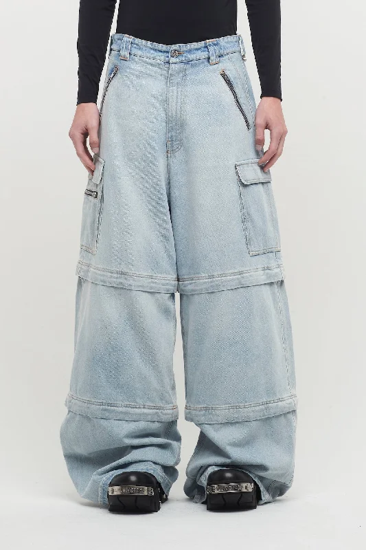 Skinny Jeans for Slim Fit -Vetements Transformer Baggy Jeans