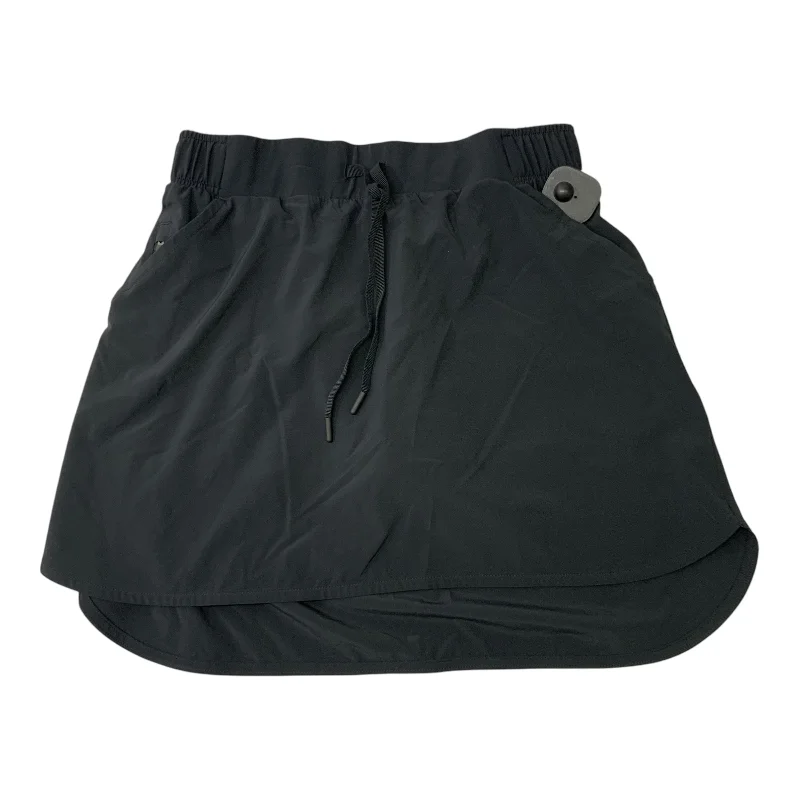 Sports pants featuring reflective logos glow bold -Athletic Skort By All In Motion In Black, Size: S