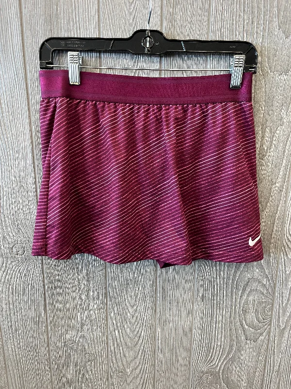 Sports pants for bold outfits match well -Athletic Skort By Nike In Purple, Size: M