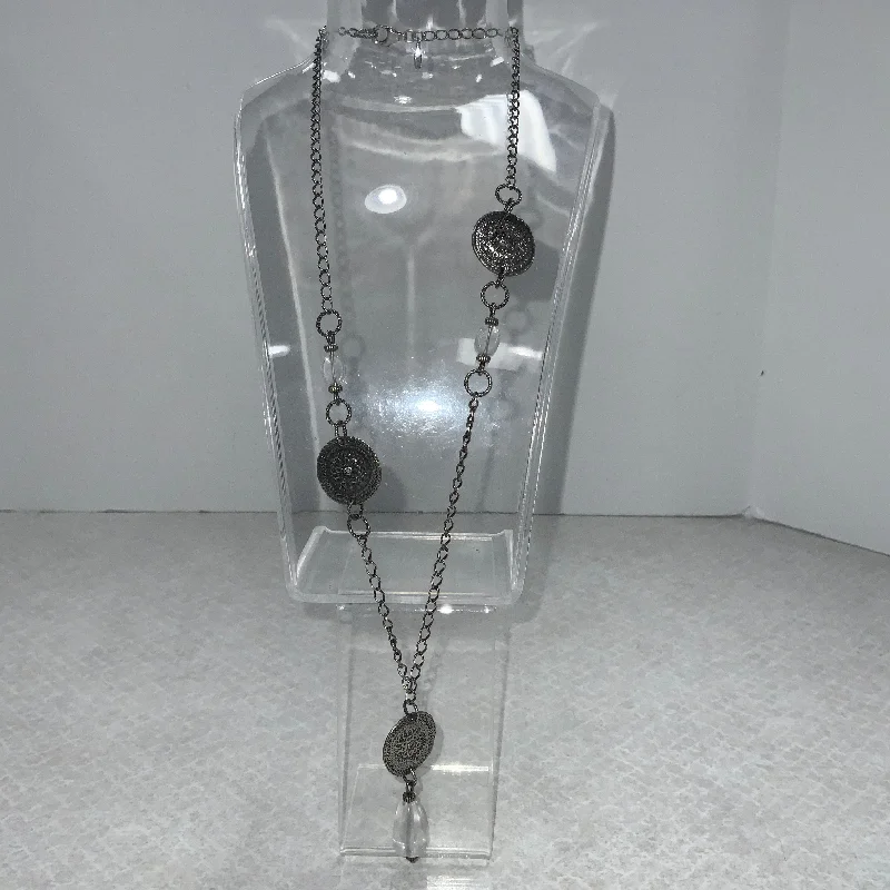 Best necklaces and pendants with vintage lockets for a nostalgic, sentimental look-Necklace Sterling Silver By Silpada