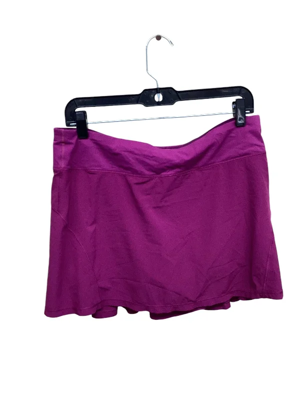 Sports pants with classic vibes never age -Athletic Skort By Lululemon In Purple, Size: 10