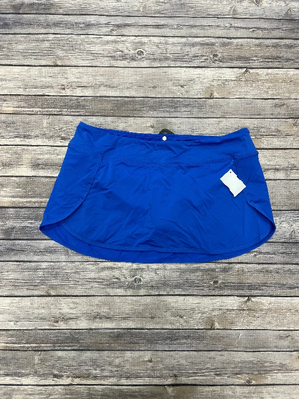 Sports pants with bold designs make statements -Athletic Skort By Athleta In Blue, Size: L