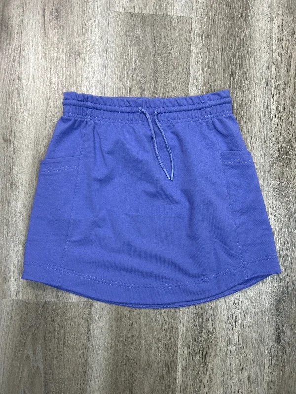 Sports pants featuring soft knits feel cozy -Athletic Skirt By Athleta In Purple, Size: Xs