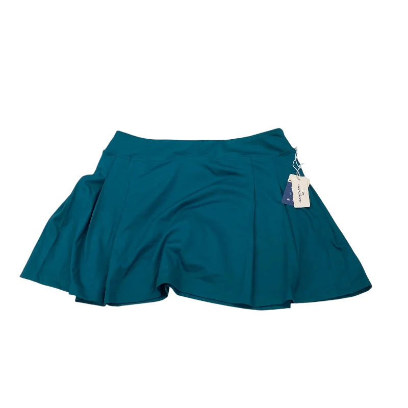 Sports pants with zippered pockets stay practical -GREEN ATHLETIC SKORT by TOMMY BAHAMA Size:L