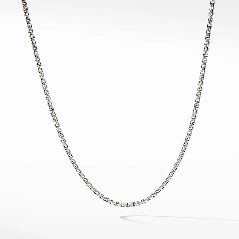 Best necklaces and pendants with silver chains for a sleek, timeless look-David Yurman The Chain Collection Necklaces & Pendant in Silver and 14-Karat Yellow Gold