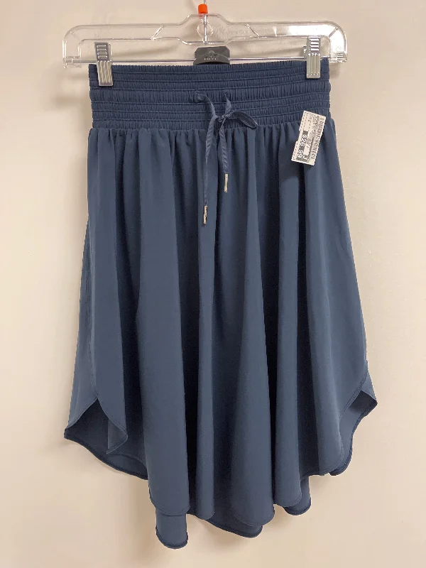 Sports pants for summer sports stay dry -Athletic Skirt By Lululemon In Navy, Size: S