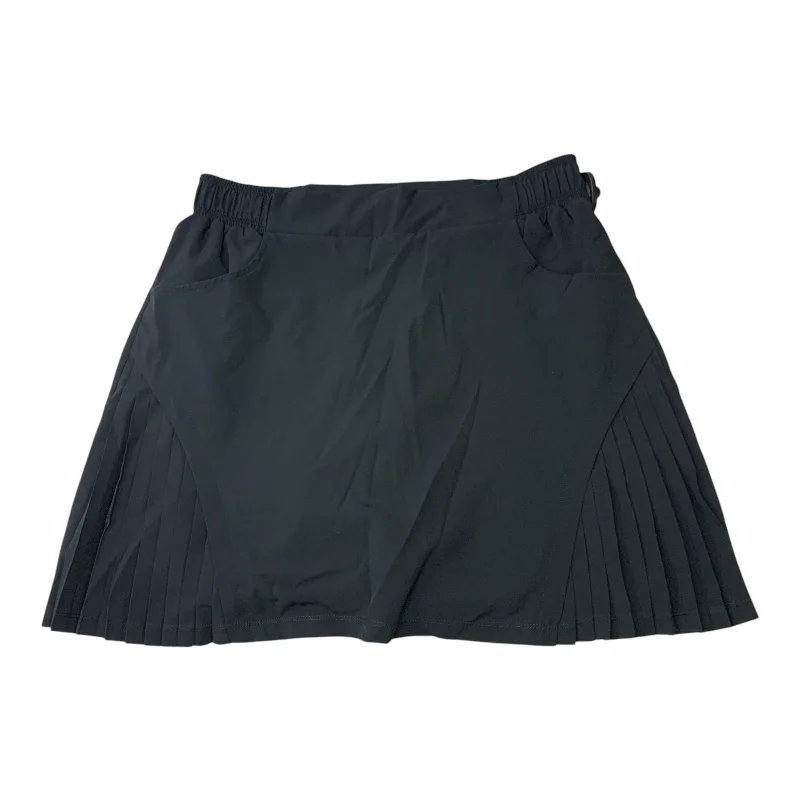 Sports pants for long sessions fit well -Athletic Skort By Mondetta In Black, Size: M