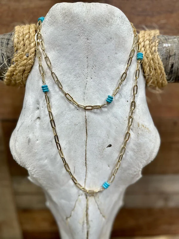 Best necklaces and pendants with turquoise stones for a vibrant boho-chic look-Granbury Necklace