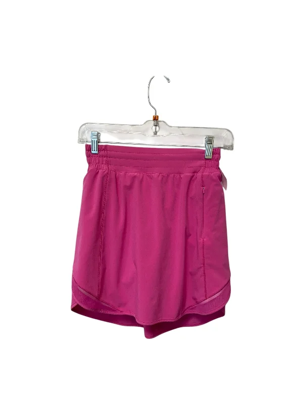 Sports pants for team sports move freely -Athletic Skort By Lululemon In Pink, Size: S