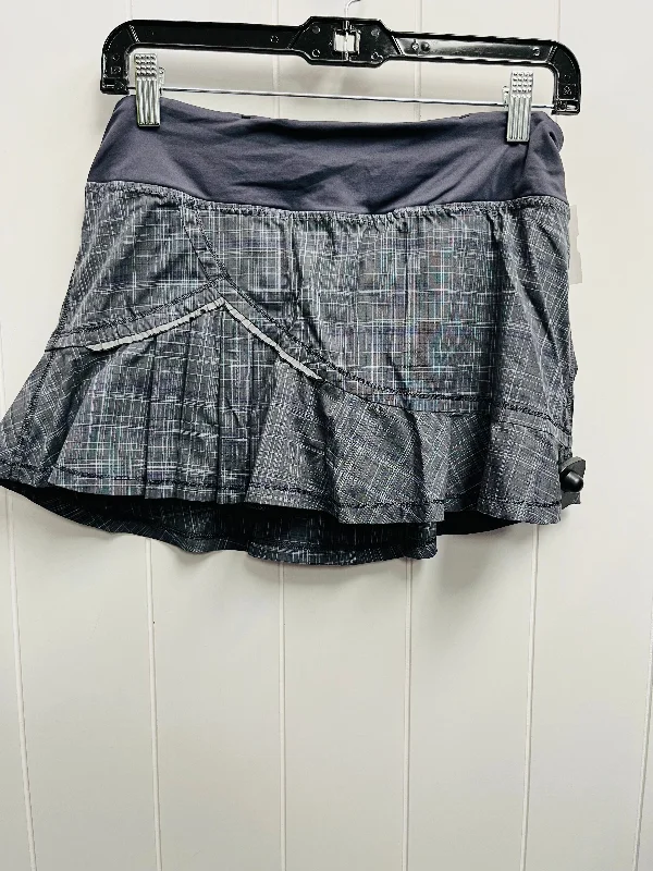 Sports pants for team sports move freely -Athletic Skort By Lululemon In Grey, Size: 6