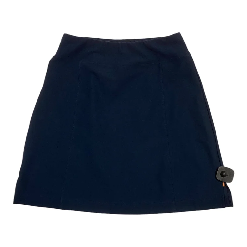 Affordable sports pants for daily exercise stay durable -Athletic Skirt By Lucy In Navy, Size: S