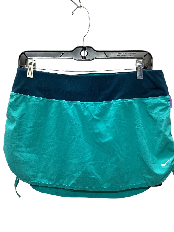 Sports pants for intense workouts wick sweat -Athletic Skort By Nike Apparel In Blue, Size: M