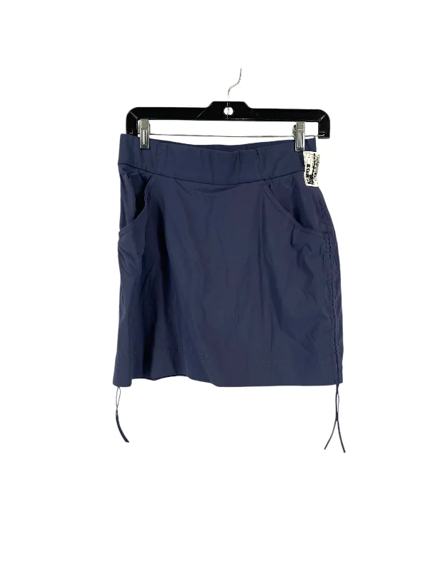 Sports pants for trendy looks stay current -Athletic Skirt By Columbia In Blue, Size: S