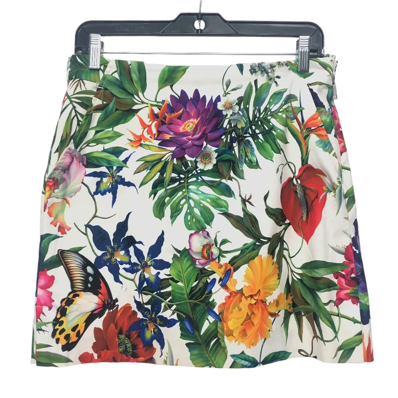 Sports pants with relaxed cuts feel easy -Athletic Skort By Polo Ralph Lauren In Floral Print, Size:2