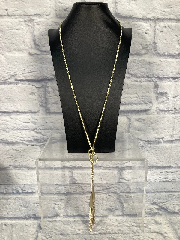 Best necklaces and pendants with cubic zirconia for a budget-friendly dazzling effect-Necklace Lariat & Y-drop By Kendra Scott