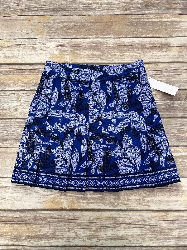 Sports pants with cropped lengths feel fresh -Athletic Skort By Chicos In Blue, Size: 4