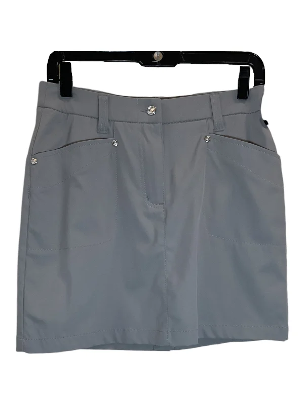 Sports pants featuring breathable weaves stay airy -Athletic Skort By Clothes Mentor In Tan, Size: S