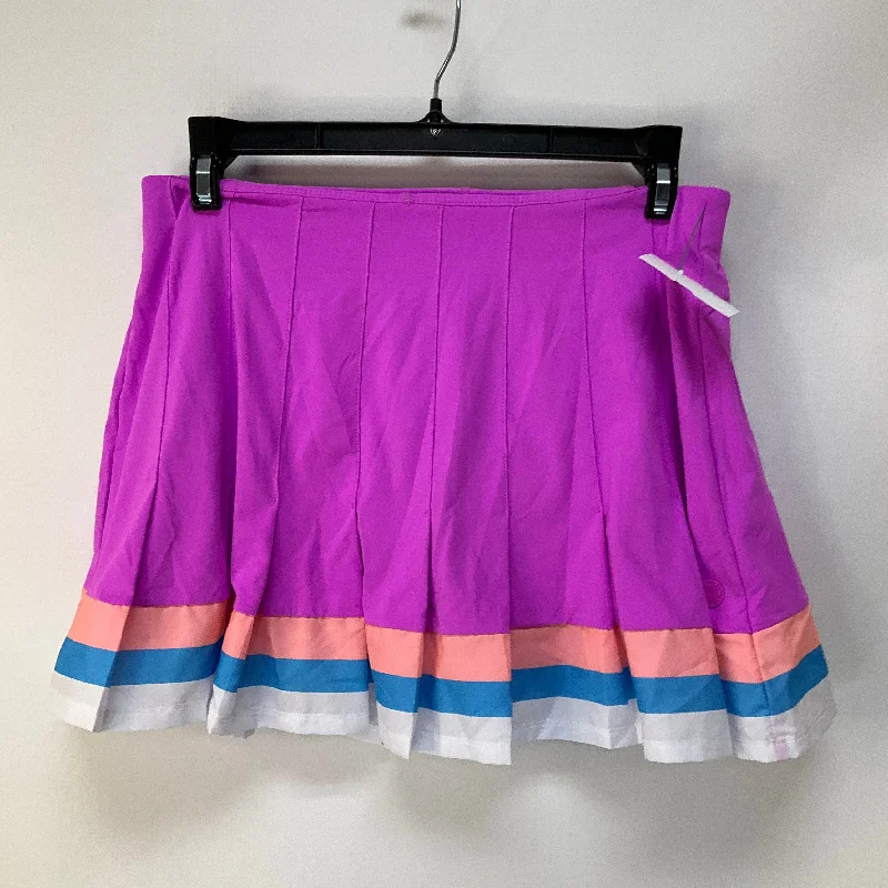 Sports pants for autumn runs feel cozy -Athletic Skirt By Lilly Pulitzer In Purple, Size: Xs