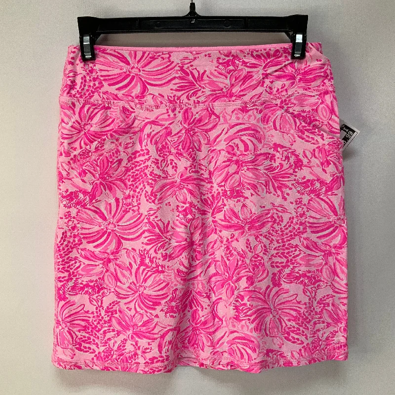 Sports pants featuring fuzzy linings are warm -Athletic Skirt By Lilly Pulitzer In Pink, Size: Xxs