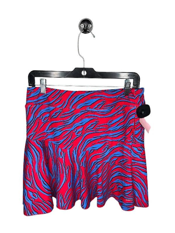 Sports pants with loose fits feel relaxed -Athletic Skort By Clothes Mentor In Multi-colored, Size: S