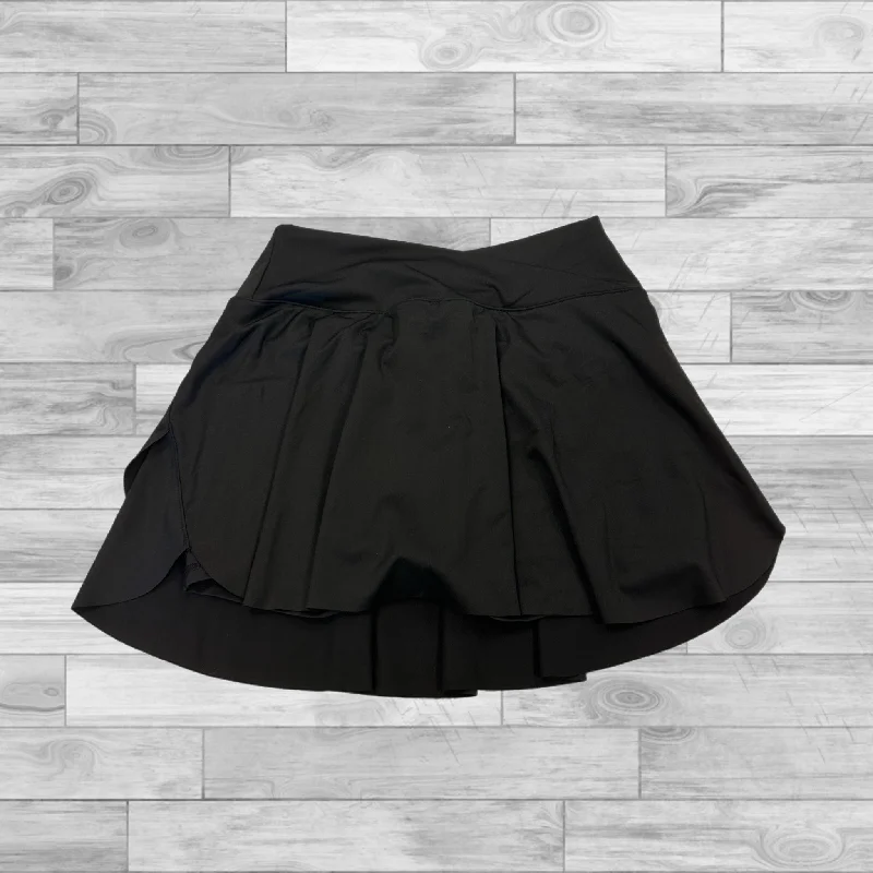 Sports pants with side pockets hold essentials -Athletic Skort By Clothes Mentor In Black, Size: M