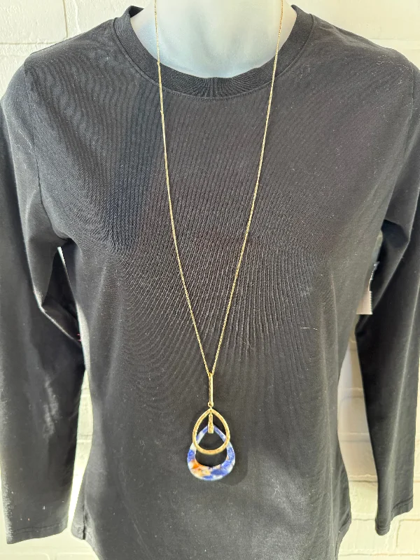 Beautiful necklaces and pendants with geometric shapes for a modern, artistic design-Necklace Charm By Clothes Mentor