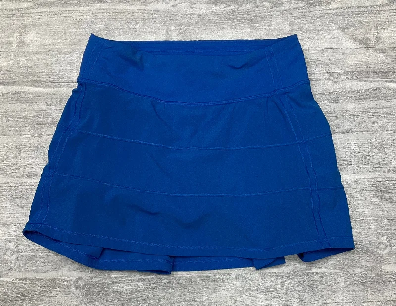 Lightweight sports pants for hiking feel airy always -Athletic Skort By Lululemon In Blue, Size: 2