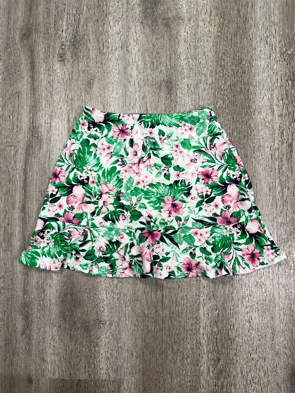 Sports pants with unique logos stand out -Athletic Skort By Tommy Bahama In Tropical Print, Size: Xs