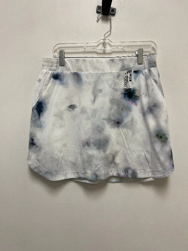 Sports pants for morning runs stay cozy -Athletic Skort By Calia In Tie Dye Print, Size: M