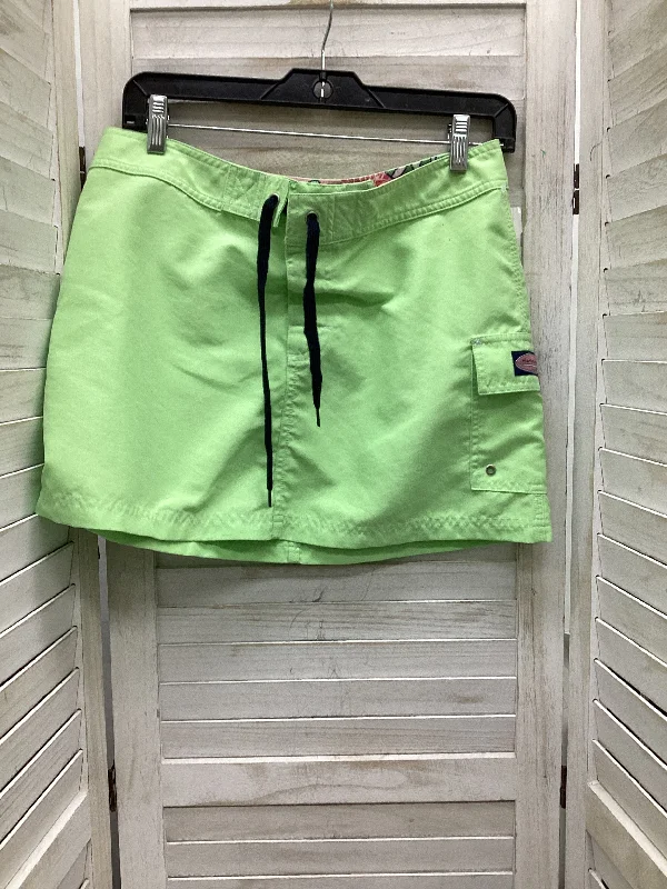 Sports pants featuring mesh linings cool down -Athletic Skirt By Vineyard Vines In Green, Size: 4