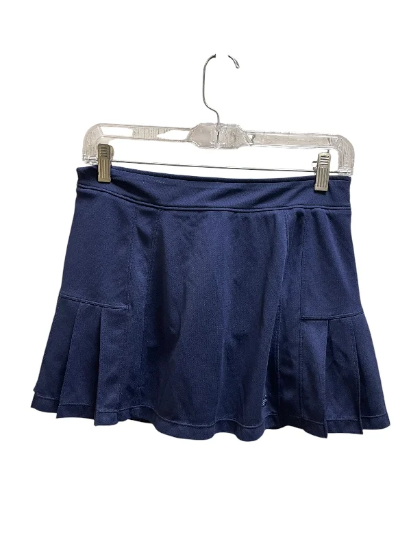 Sports pants with cushioned waists feel soft -Athletic Skirt By New Balance In Blue, Size: S