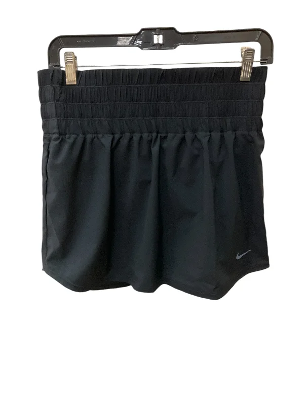 Affordable sports pants for daily exercise stay durable -Athletic Skirt Skort By Nike Apparel In Black, Size: M