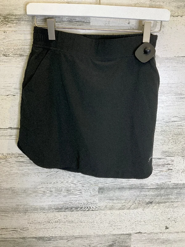 Sports pants with stretchy waistbands fit perfectly -Athletic Skort By Slazenger In Black, Size: Xs