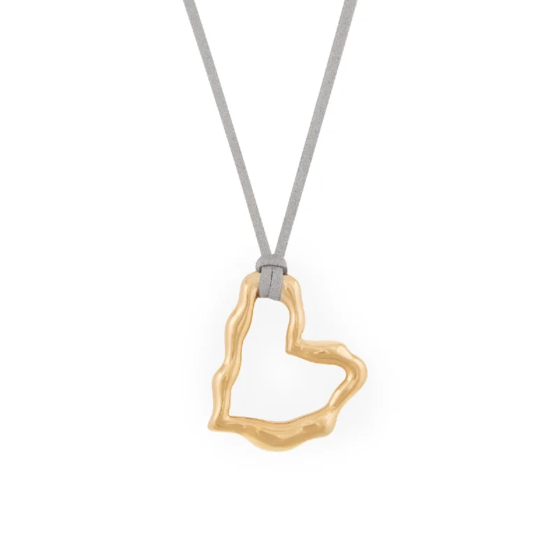 Best necklaces and pendants with rose gold for a warm and romantic appeal-Passion Necklace - Gold