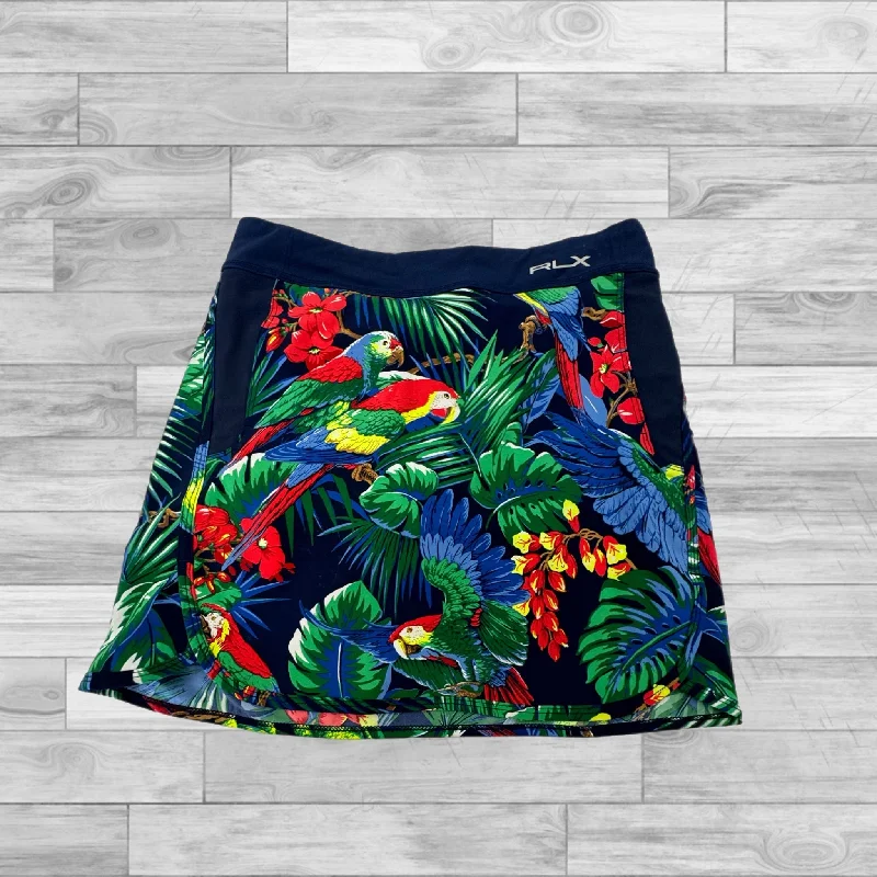 Sports pants featuring smooth finishes feel sleek -Athletic Skirt Skort By Ralph Lauren In Floral, Size: Xs