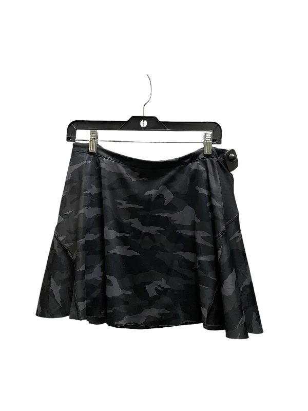 Sports pants for intense workouts wick sweat -Athletic Skort By Athleta In Camouflage Print, Size: M