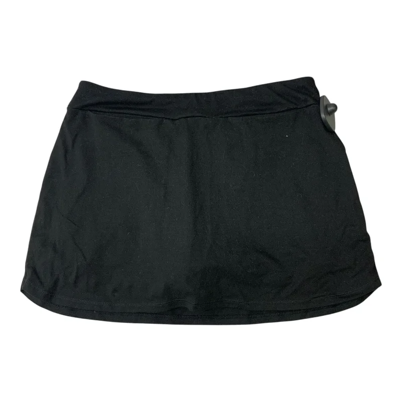 Sports pants featuring animal prints feel wild -Athletic Skort By Dsg Outerwear In Black, Size: L