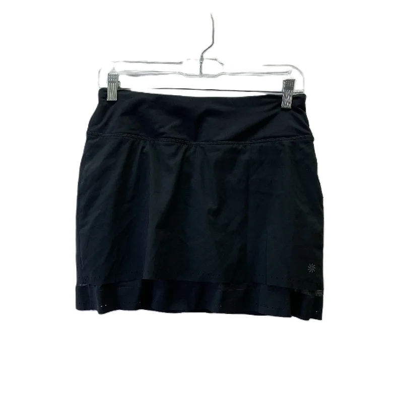 Sports pants with smooth finishes stay polished -Athletic Skort By Athleta In Black, Size: Xs