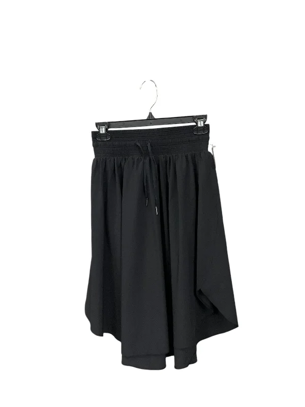 Sports pants for casual wear stay comfy -Athletic Skirt By Lululemon In Black, Size: S