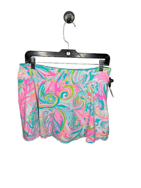 Sports pants with stretch blends hug legs -Athletic Skort By Lilly Pulitzer In Multi-colored, Size: L