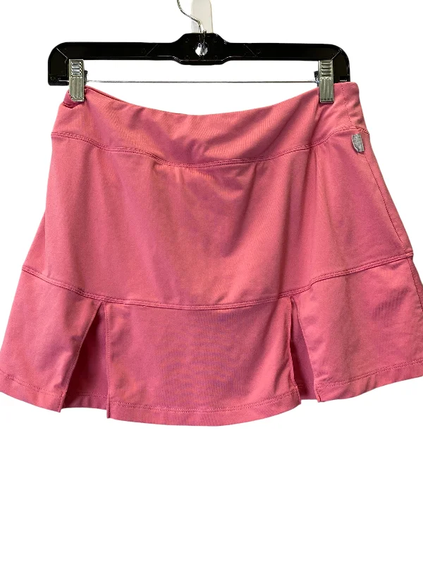 Sports pants featuring quick-dry tech stay fresh -Athletic Skort By Nike In Pink, Size: M