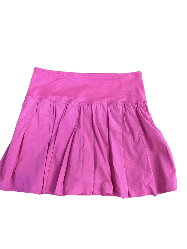 Sports pants with comfy flows feel easy -Athletic Skort By Joy Lab In Pink, Size: S